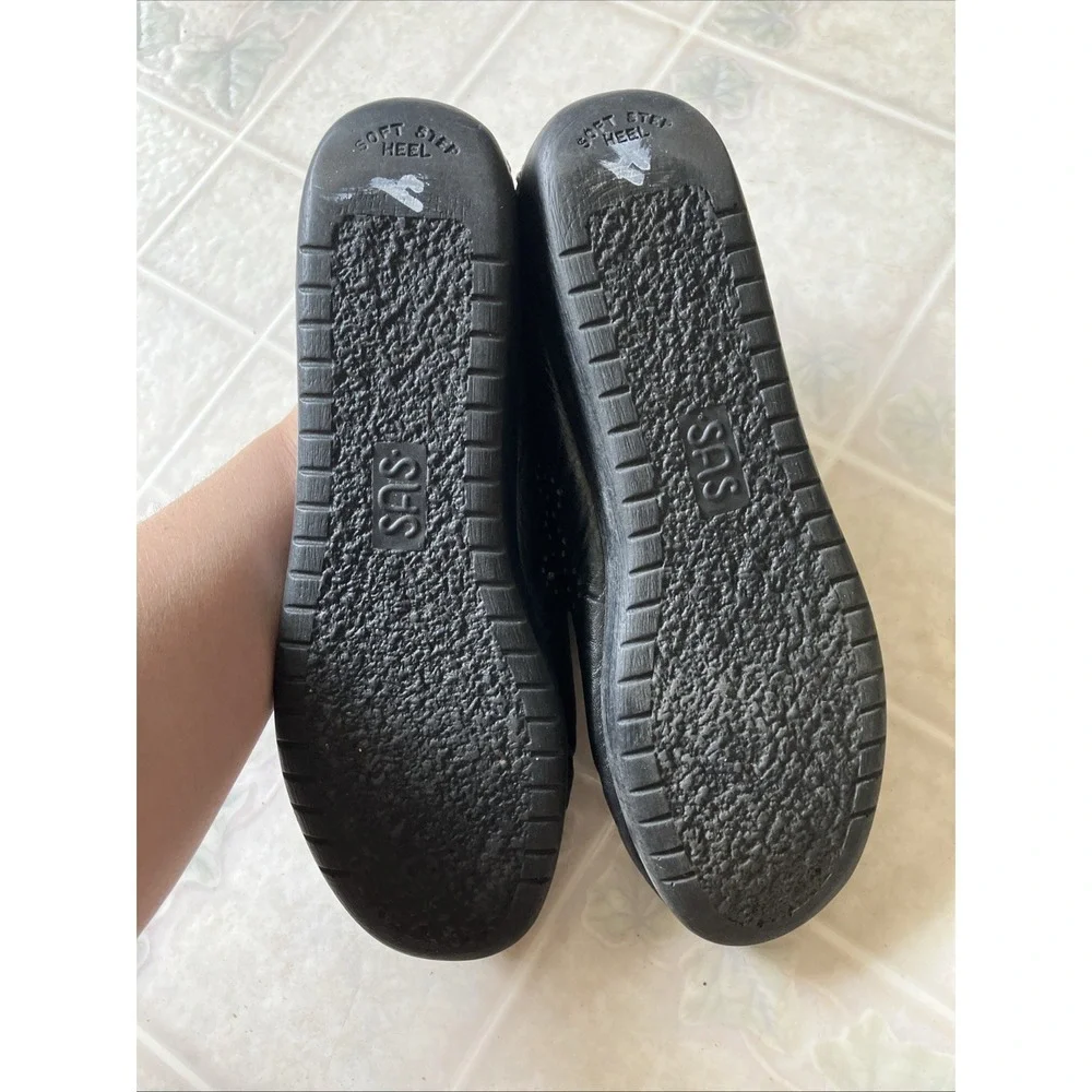SAS Ladies‎ Shoes Siesta Comfort Black Size 8 1/2 Oxfords Lace Up
